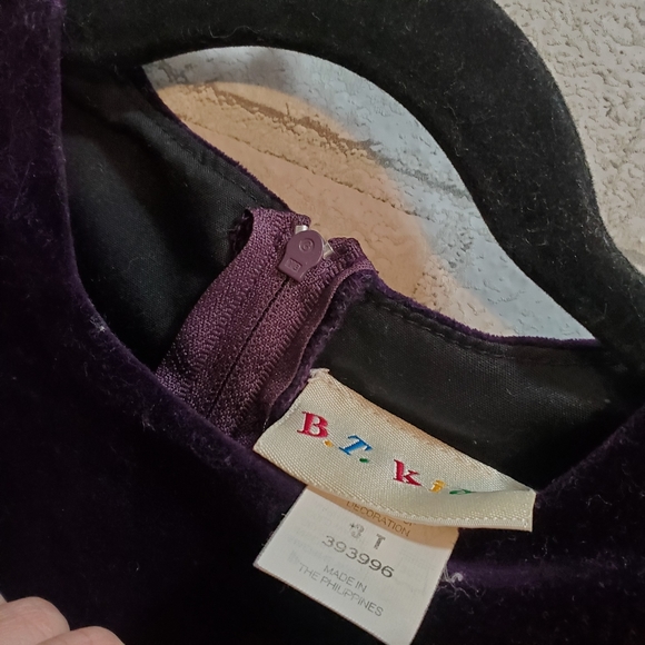 B.T. Kids dark purple dress - Picture 2 of 12